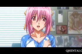 Clipped tits hentai teen fucked to orgasm