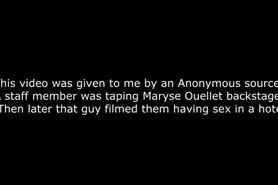 Anonymous Cam Episode 1 Maryse Ouelett Sex Tape