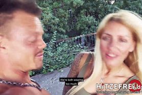 Crazy FIT German hottie banged outdoors! HITZEFREI.dating