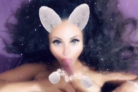 Princess Jasmine Sensual Blowjob Snapchat Video