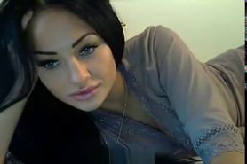 Russian with Perfect face showing and masturbating for a Teens4 customer