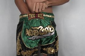 Handjob thai boxing thai boy  Jack off boxing thai boy part 2