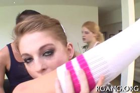Cute girls get pounded - video 32