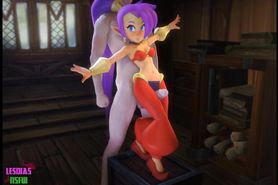 Shantae Dance 3d Animation [10 min + Full HD]