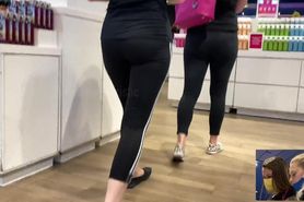 Beauties shopping for smells  Candid 4k