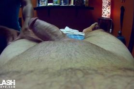 Post Brazilian wax massage part 1