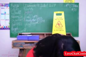 A teacher squirtig hot video LoveChatCentral - video 3