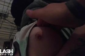 Sleeping Wife's boobs
