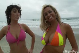 Amber & Misty MP in the beach - E059