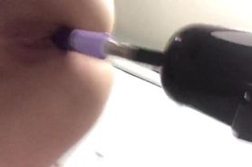 Playing With Pussy Pump And Fucked Rough By Fucking Machine