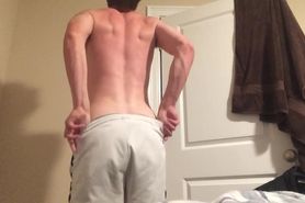 Amazing Stud Jerks Big Dick And Shows Sexy Ass