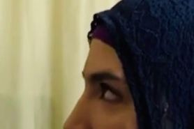 Hijab deepthroat cum in mouth snap