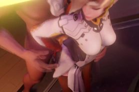 Mercy Getting Pounded & Sneaky Tracer (Animation W/Sound)