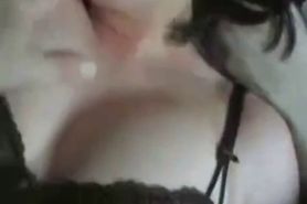 Sexy girlfriend enjoys hard cock on bed