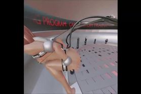 3D Machine Bondage Girl 05