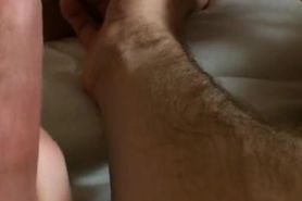 Fingering Pussy With A Big Clit While Getting Dick Rubbed