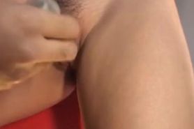 Juri Matsuzaka is tied and fingered in nooky