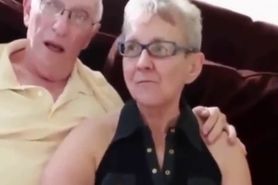 A Granny is Enjoying Fuck with Young Guy