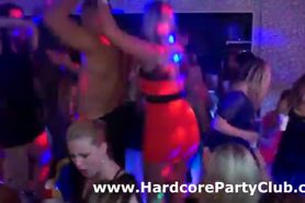 Real amateur CFNM girls get horny and strip at party