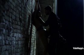 Valentina Nappi dominated in a dark dungeon