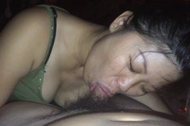 asian house wife sucking cock