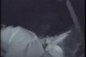 Midnight Sexual Couple Fucking In Car