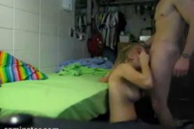 Young Broke College Couple Fucking