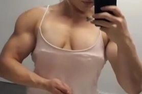 Young Blonde Muscle Chick 2