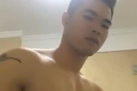 muscle chinese stud cum