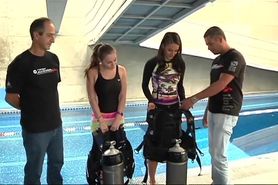 Clase de buceo