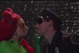 Poison Ivy Goes Fetish Kissing Guards
