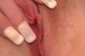 Masturbating - Close Up Pussy Play nice uk blonde spreading dildoing blonde dildo toys solo girl masturbation video...