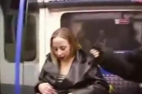 Two English Train Sluts Fucking Around