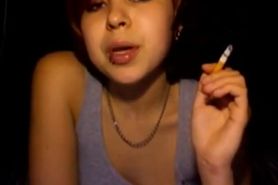 Rebel Young Teen Smoking