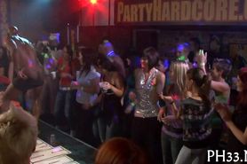 Hard core group sex in night club - video 4