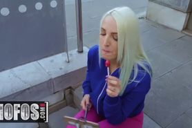 MOFOS - Blonde Teen Liz Rainbow loves licking the lolipop