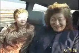 granny asians in bus