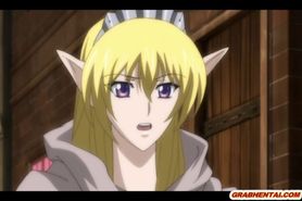 Horny hentai Elf with bigboobs assfucked