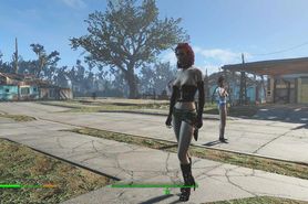 Fallout 4 Cait. Sexy girl with a fighting character  Fallout 4 Sex Mod, Porno Game