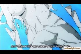Busty japanese anime hot anal sex