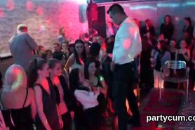 Slutty girls get completely mad and naked at hardcore party