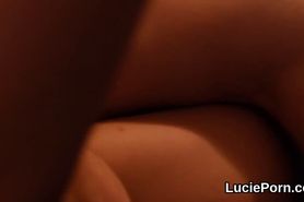 Rookie lesbian kittens get their yummy slits licked and fucked