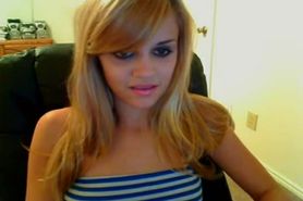 teen blond chating
