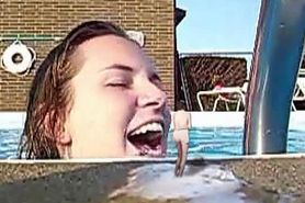 Giantess Humiliation By Pool
