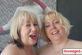 Trisha and Lexie are horny Milfs who swallowed their partners loads