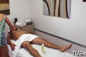 Nasty masseur organizes sex - video 12