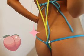 Step Sis Gives A Blowjob To Her Step Brother At Home During Corona Virus - Patreon Wedgies Wedgie