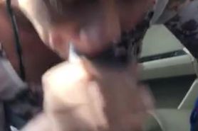 Milf Suck Bbc Good That She Blow Her Nose with Tissue First Before Cumming