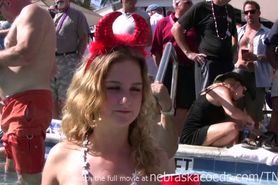 NEBRASKACOEDS - naked pool party key west florida real vacation video