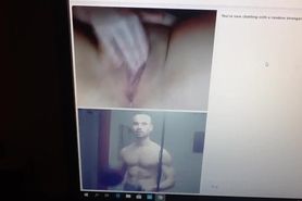 Omegle Bodybuilder Makes Girl Squirt Fast